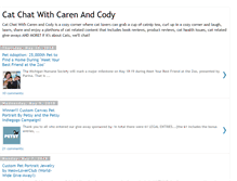 Tablet Screenshot of catchatwithcarenandcody.com